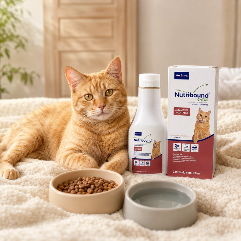 SUPLEMENTO GATO VIRBAC 150 ML NUTRIBOUND JARABE - 5