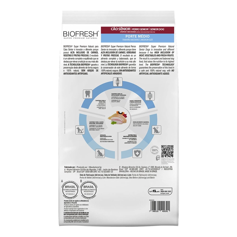 BIOFRESH SENIOR RAZA MEDIANA 10KG - 2