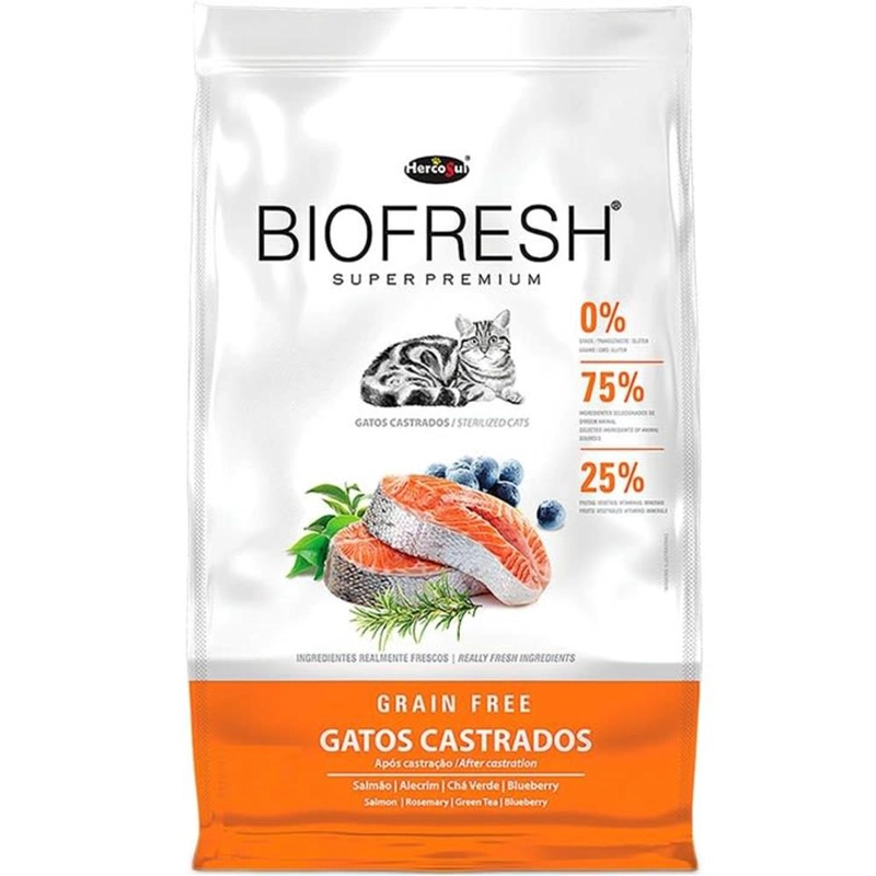 BIOFRESH GATO CASTRADO SALMON 7,5 KG - 1