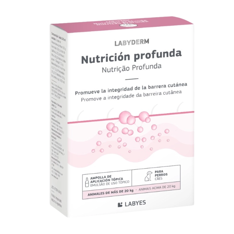 MEDICAMENTO PERROS LABYES 4 ML PREMIUM COVER REPARADOR CUTANEO LABYDERM - 3