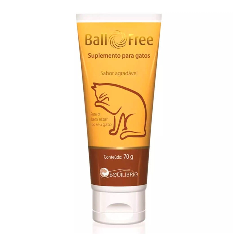 SUPLEMENTO GATO 70 GR BALLFREE ELIMINADOR DE PELOS - 1