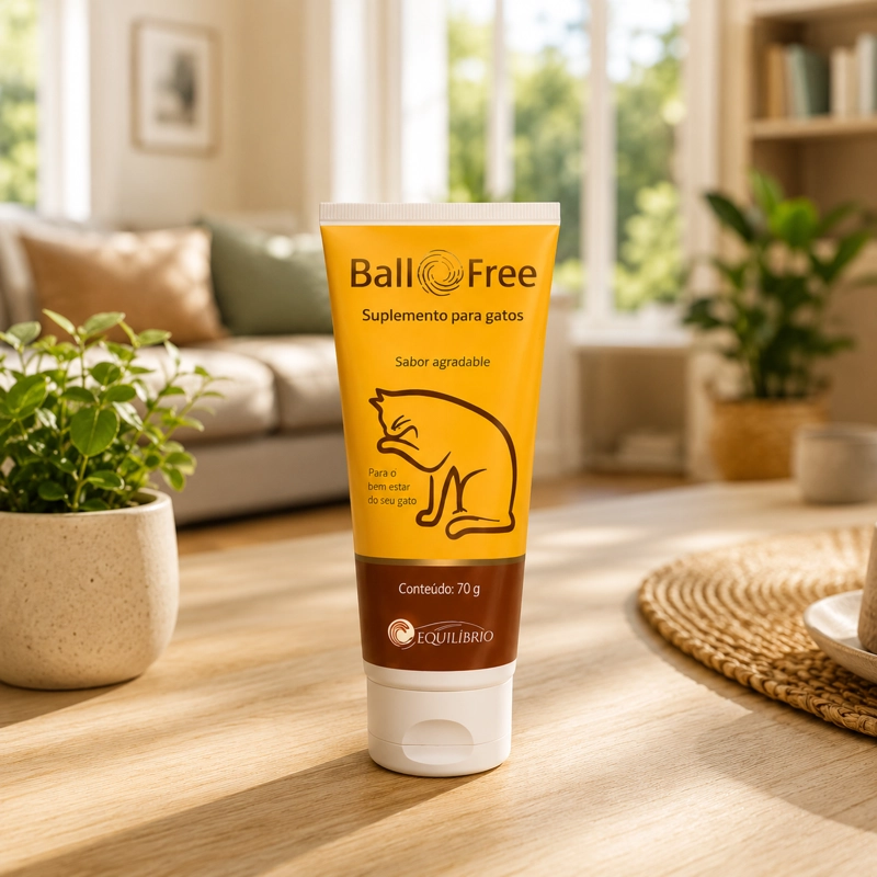 SUPLEMENTO GATO 70 GR BALLFREE ELIMINADOR DE PELOS - 3
