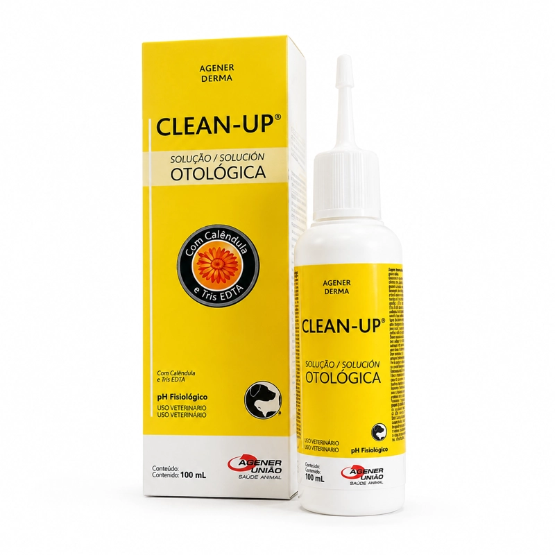 LIMPIA OIDOS PERROS GATOS CLEAN UP SOLUCIÓN OTOLÓGICA 100 ML - 1