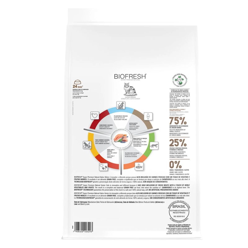 BIOFRESH GATO SENIOR 7.5KG - 2