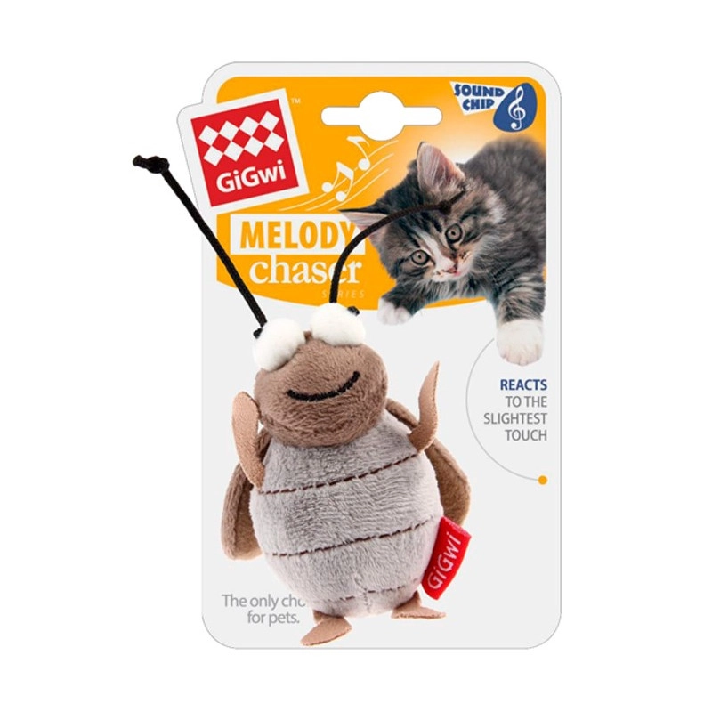 JUGUETE GATOS GIGWI GRILLO MELODY CHASER CON SONIDO - 1