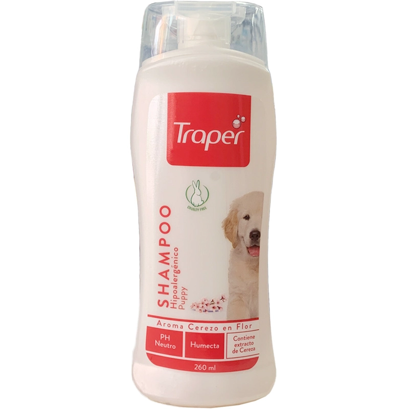 SHAMPOO HIPOALERGE NICO CACHORROS TRAPER 260 ML - 1