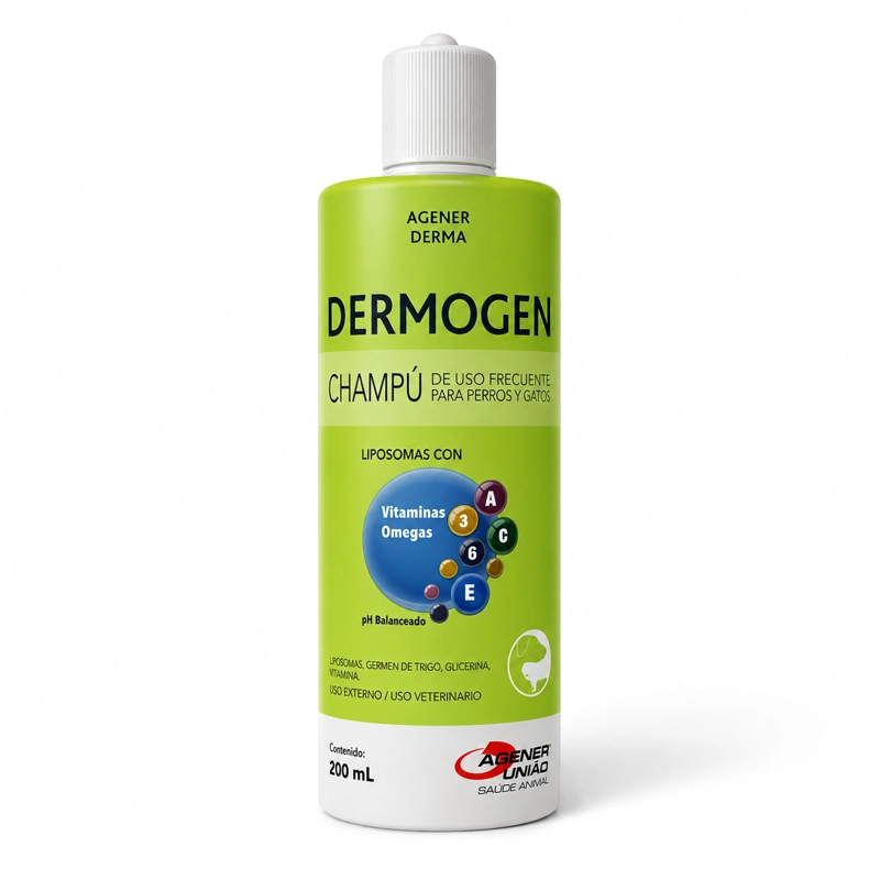 SHAMPOO PERROS GATOS DERMOGEN 200 ML - 1