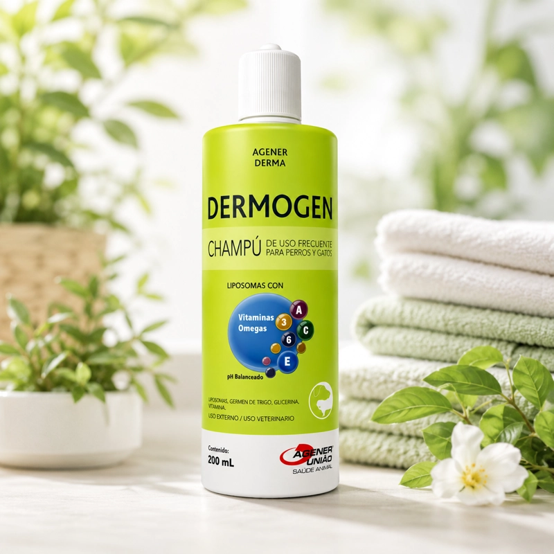 SHAMPOO PERROS GATOS DERMOGEN 200 ML - 2