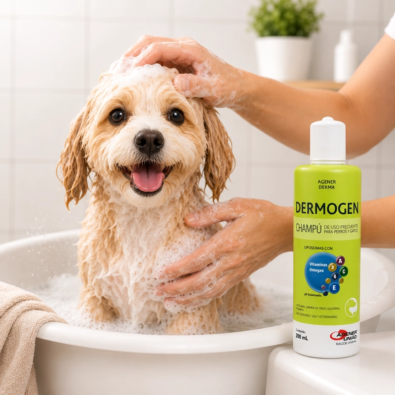 SHAMPOO PERROS GATOS DERMOGEN 200 ML - 3