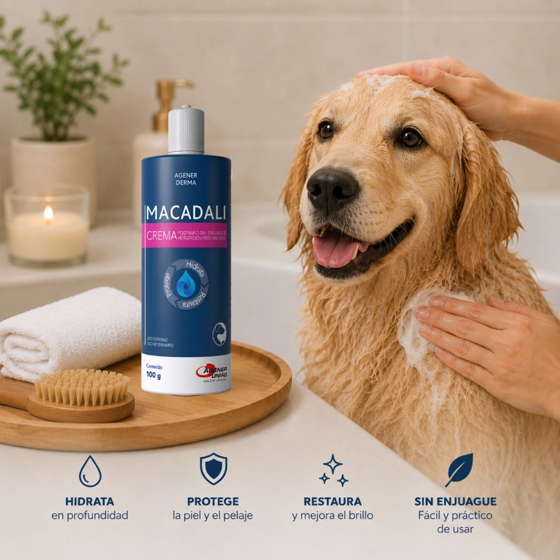 CREMA PERROS GATOS MACADALI HIDRATANTE 100 ML (VCTO 01/11) - 4