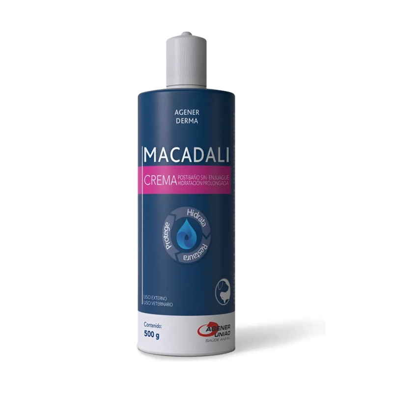 CREMA PERROS GATOS MACADALI HIDRATANTE 500 ML (VCTO 01/11) - 1