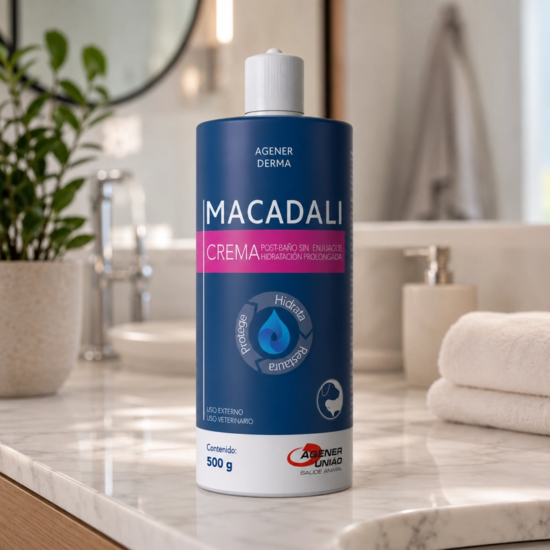 CREMA PERROS GATOS MACADALI HIDRATANTE 500 ML (VCTO 01/11) - 2