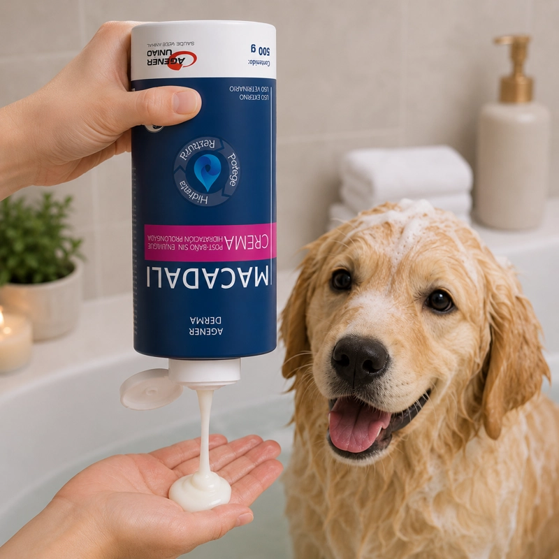 CREMA PERROS GATOS MACADALI HIDRATANTE 500 ML (VCTO 01/11) - 5