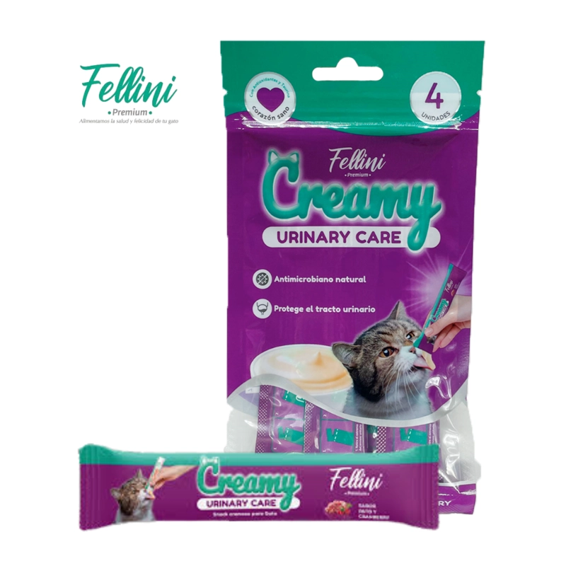 FELLINI CREAMY URINARY CARE PATO Y CRANBERRY 4 TUBOS - 1
