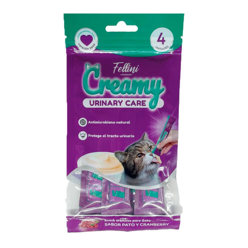 FELLINI CREAMY URINARY CARE PATO Y CRANBERRY 4 TUBOS - 2