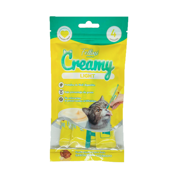 FELLINI CREAMY LIGHT PAVO AHUMADO 4 TUBOS - 1