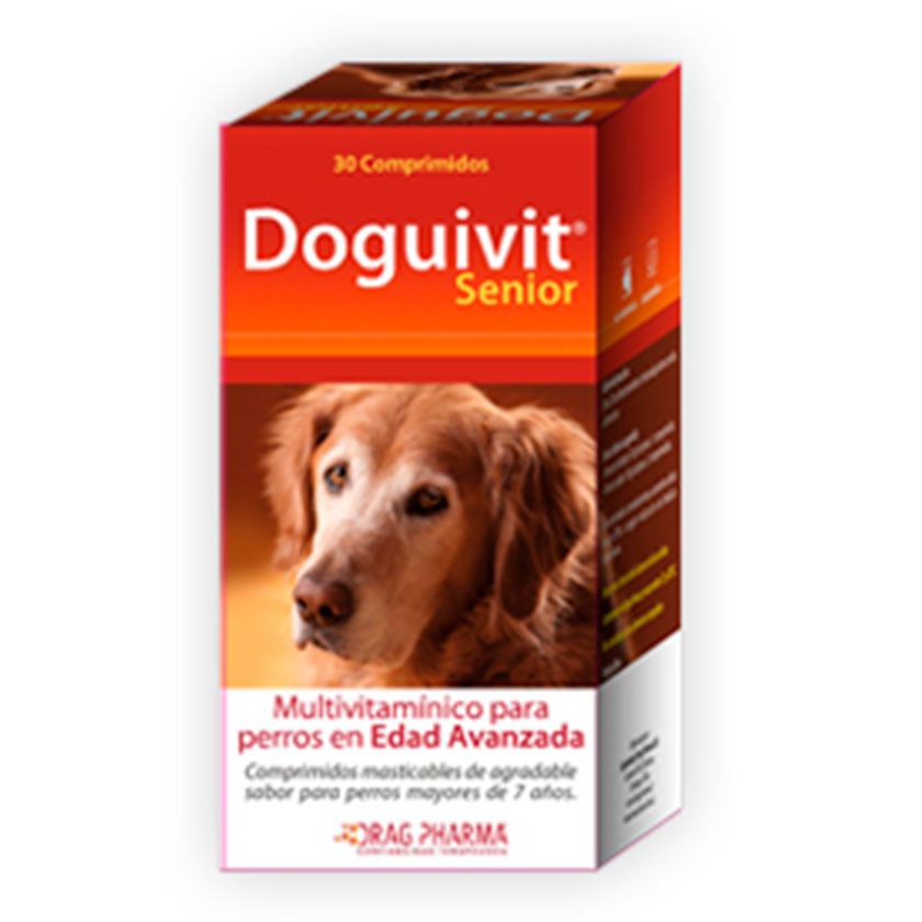 SUPLEMENTO PERRO DRAG PHARMA SENIOR 30 COMPRIMIDOS DOGUIVIT - 1