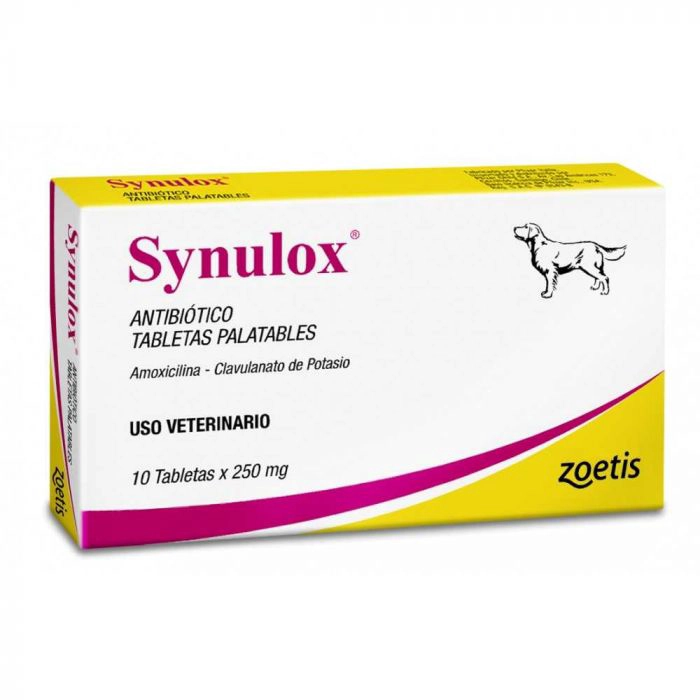 SYNULOX 250 MG ZOETIS 10 COMPRIMIDOS - 1
