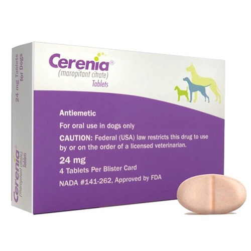 CERENIA 24 MG ZOETIS 4 COMPRIMIDOS - 1
