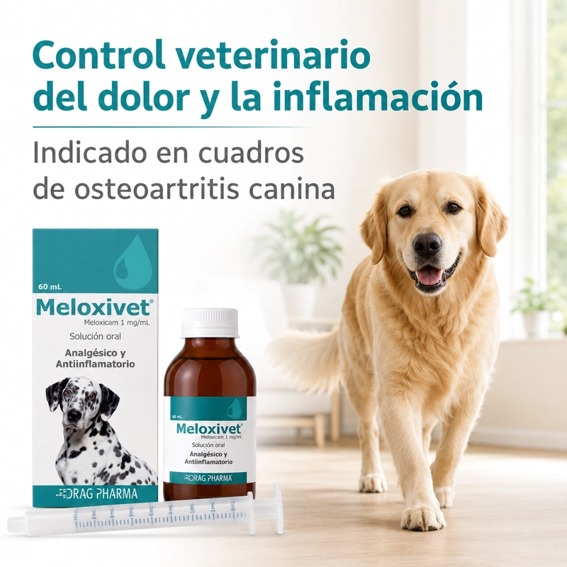 MELOXIVET PERROS 1 MG/ML PARA OSTEOARTRITIS 60 ML - 2