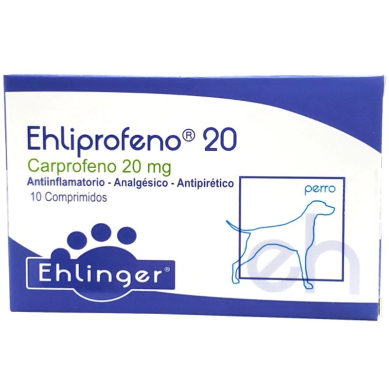 EHLIPROFENO 20 MG 10 COMPRIMIDOS EHLINGER - 1