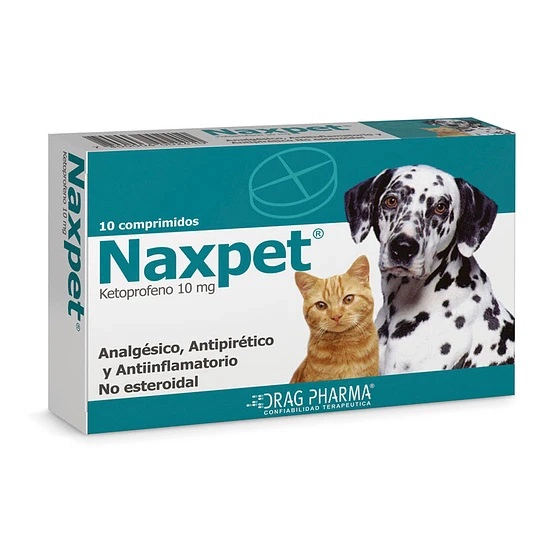 NAXPET 10 MG 10 COMPRIMIDOS DRAG PHARMA - 1