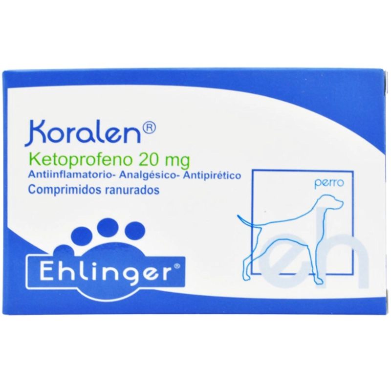 KORALEN KETOPROFENO 20 MG 10 COMPRIMIDOS EHLINGER - 1