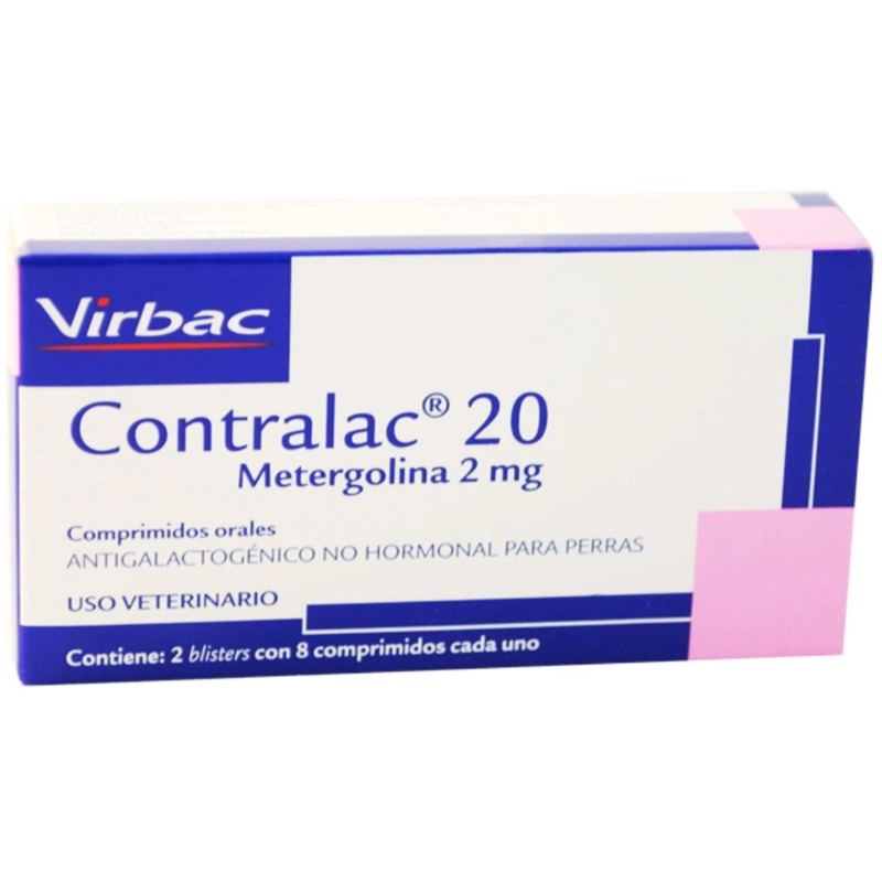 CONTRALAC 20 VIRBAC 16 COMPRIMIDOS - 1