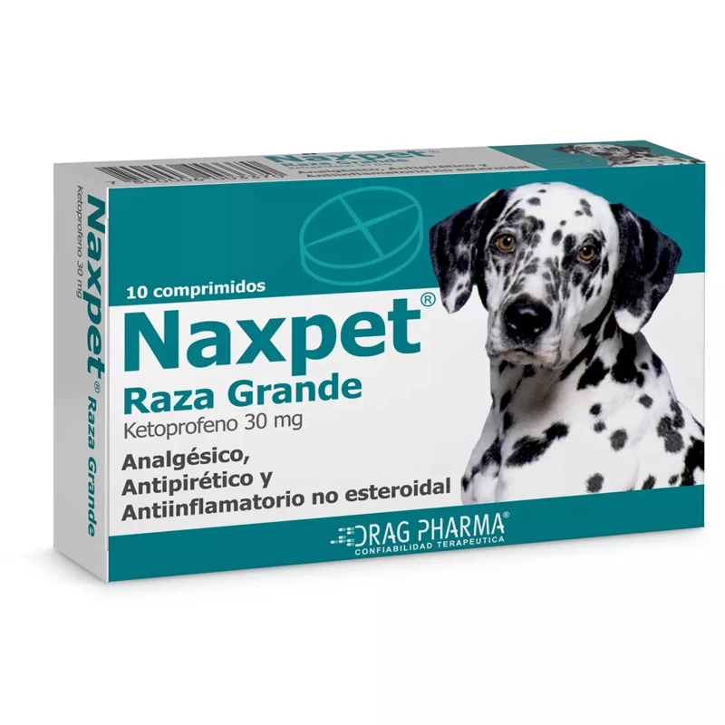 NAXPET 30 MG 10 COMPRIMIDOS DRAG PHARMA - 1