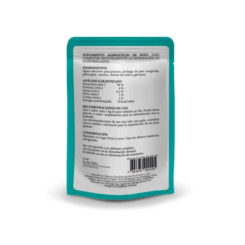 GEROLAMO SALVATORE DRINK PARA GATOS PATO 80G - 2