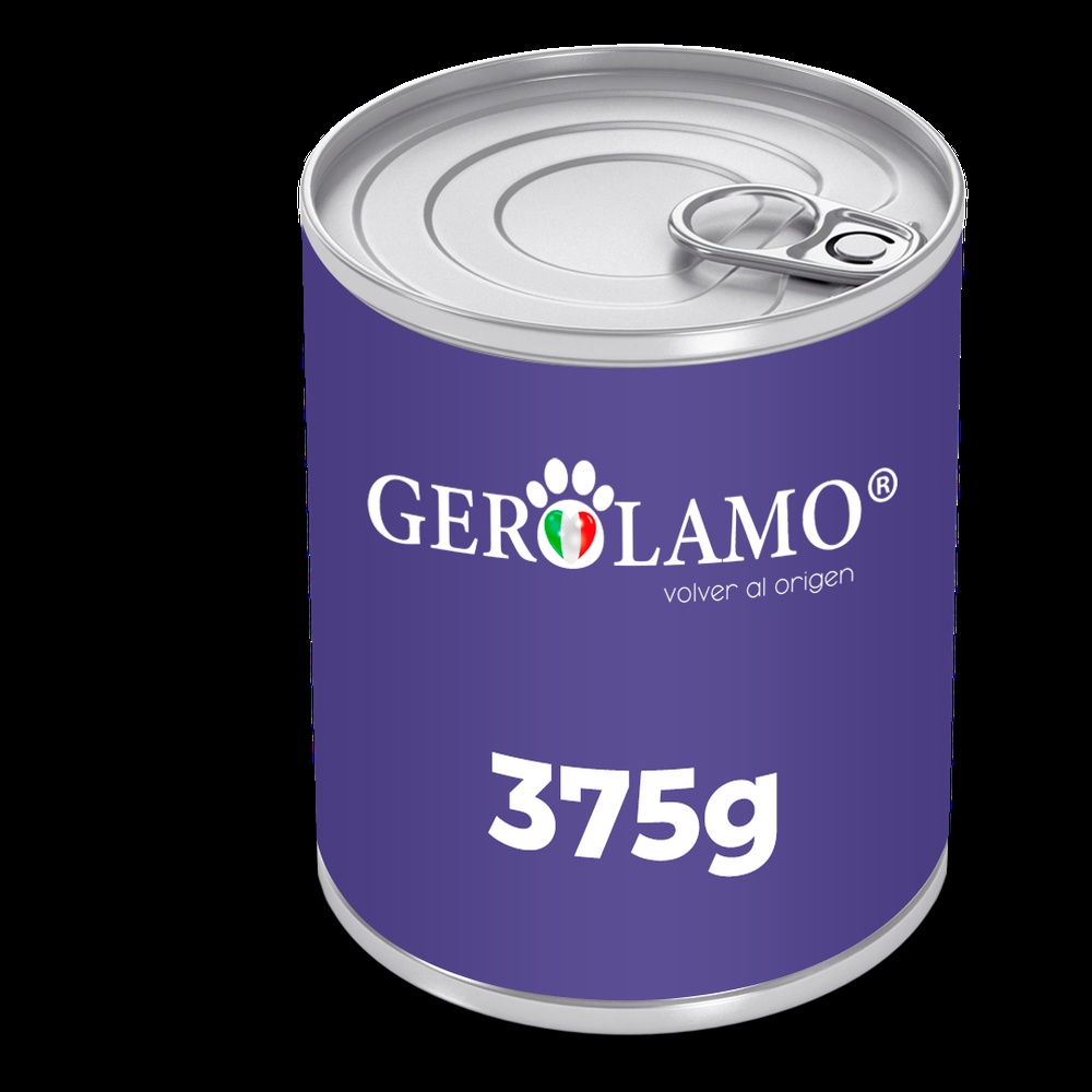GEROLAMO SALVATORE PATE  PERRO ADULTO CARNE Y VERDURAS 375G - 3