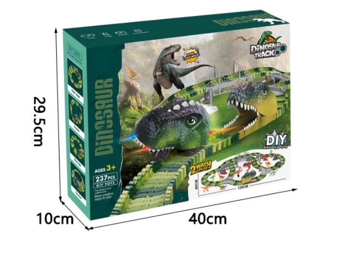 AUTOPISTA DIY STORE DINOSAURIOS 238 PIEZAS - 2