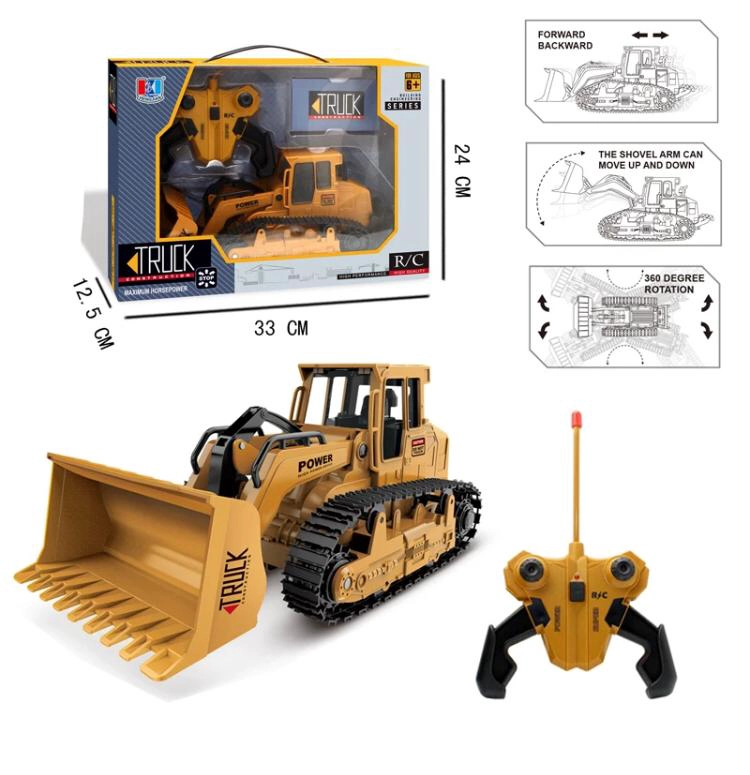 BULLDOZER WIRELESS CON CONTROL REMOTO 1:20 - 2