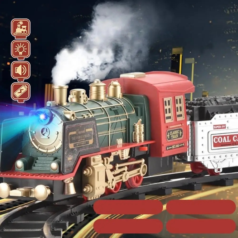 TREN ELECTRICO CON VAPOR Y CONTROL REMOTO - 4