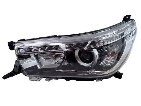OPTICO IZQUIERDO CON LED TOYOTA HILUX 2016-2020 - 1