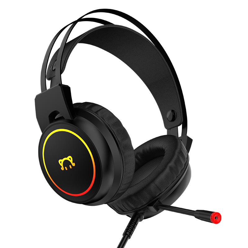AUDÍFONOS GAMER AJAZZ HEADSET DAIDAI STH200 NEGRO CONECTOR JACK 3.5MM - 2