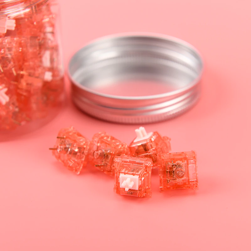 SWITCHES MECANICOS 'DICED FRUIT' - AJAZZ PEACH SWITCH (45+1 SWITCHES) - 3