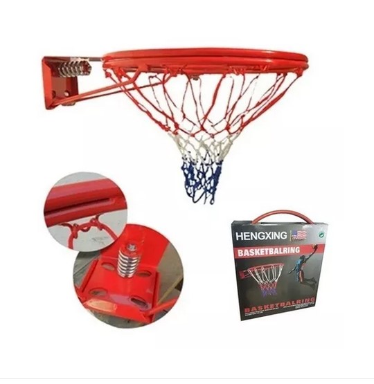 Aro Basquetbol Marco Doble Acero Macizo Profesional Basketball - 1
