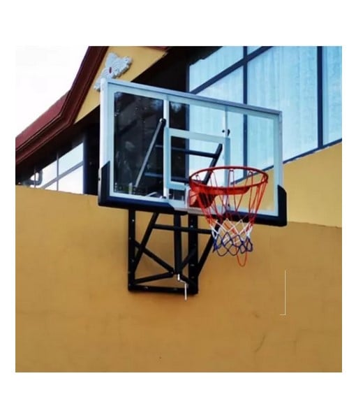 TABLERO JUGUETÓN VIDRIO TEMPLADO CON ARO DE BASKETBALL ALTURA AJUSTABLE - 2