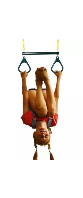 TRAPECIO ANILLOS COLUMPIO JUGUETÓN CADENA ENGOMADA - 4