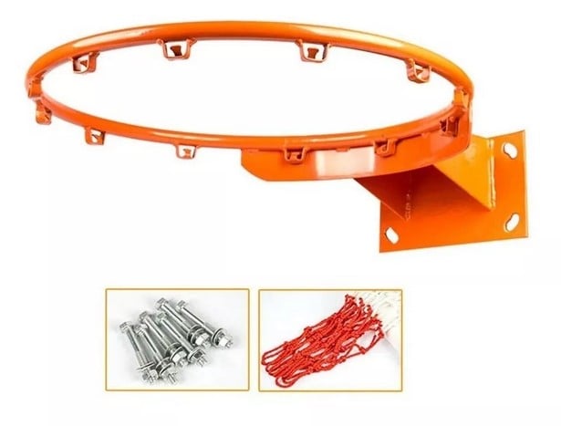 ARO BASQUETBOL JUGUETÓN ACERO MACIZO SÓLIDO PROFESIONAL BASKETBALL - 1