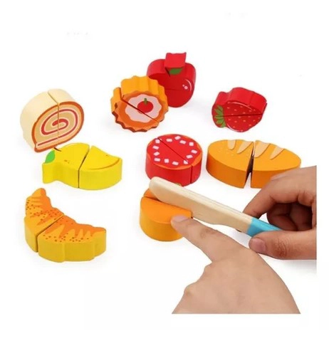 JUEGO MADERA JUGUETÓN MULTICOLOR ENCAJE SET ALMACÉN MONTESSORI - 3