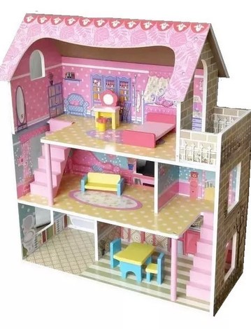 CASA DE MUÑECAS JUGUETÓN MULTICOLOR FRANCISCA - 1