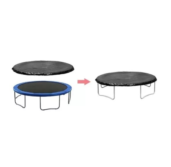 COBERTOR FUNDA JUGUETÓN CAMA ELÁSTICA PROTECCIÓN LLUVIA 366 CM - 1