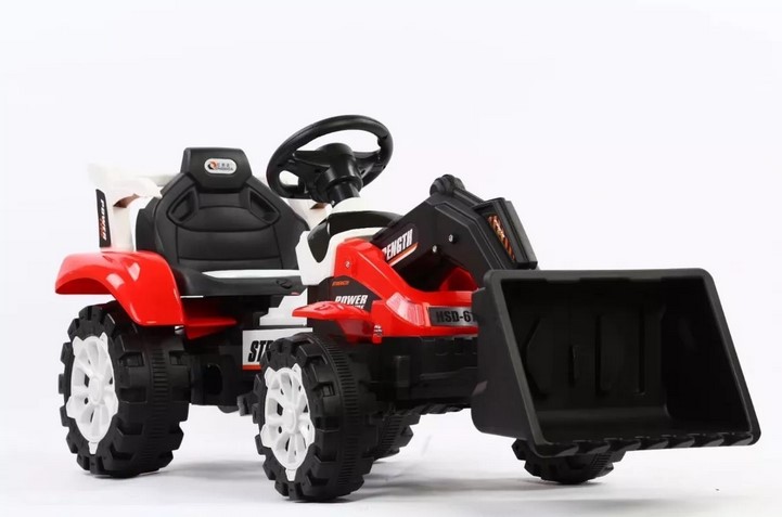 AUTO A BATERÍA JUGUETÓN CONSTRUCCIÓN CARGADOR ELÉCTRICO - 1