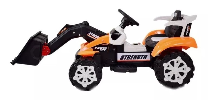 AUTO A BATERÍA JUGUETÓN CONSTRUCCIÓN CARGADOR ELÉCTRICO - 2