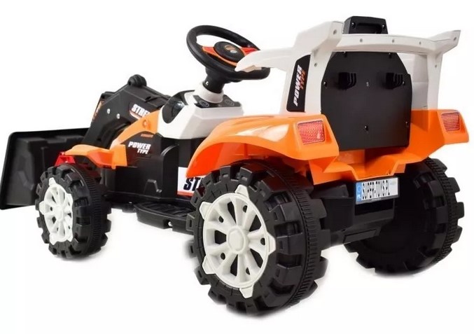 AUTO A BATERÍA JUGUETÓN CONSTRUCCIÓN CARGADOR ELÉCTRICO - 3
