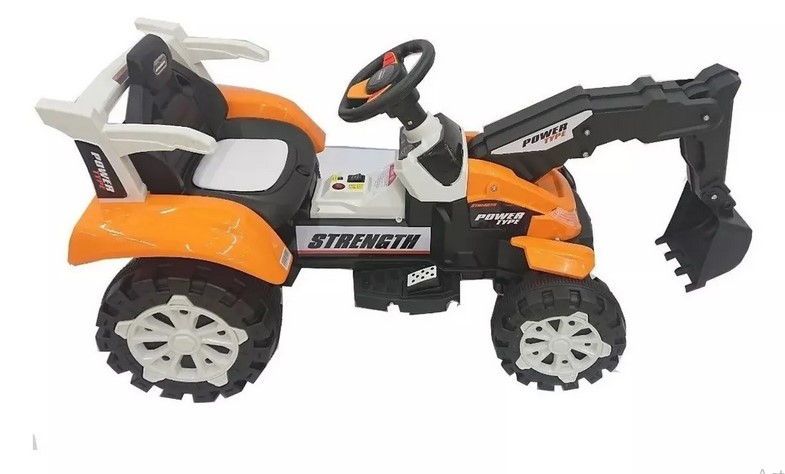AUTO A BATERÍA JUGUETÓN CONSTRUCCIÓN EXCAVADORA ELÉCTRICO - 2