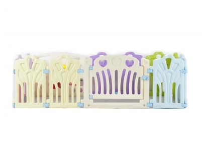 CORRAL JUGUETÓN FLEXIBLE MULTICOLOR INTERACTIVO CON PUERTA - 2