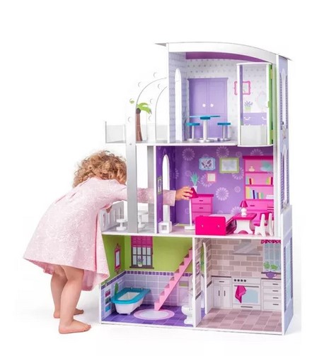 CASA DE MUÑECAS JUGUETÓN MULTICOLOR STEPHANIE - 1
